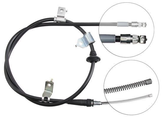 Tirette à câble, frein de stationnement | F.BECKER_LINE