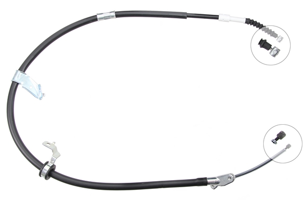 Tirette à câble, frein de stationnement | F.BECKER_LINE