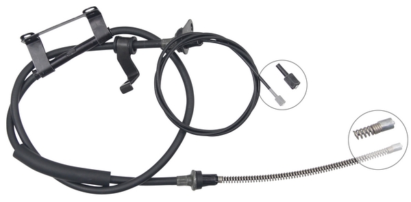 Tirette à câble, frein de stationnement | F.BECKER_LINE