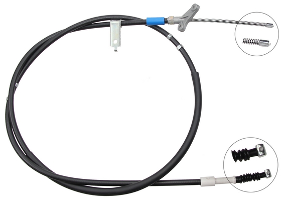 Tirette à câble, frein de stationnement | F.BECKER_LINE