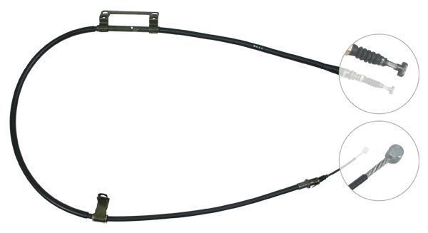 Tirette à câble, frein de stationnement | F.BECKER_LINE