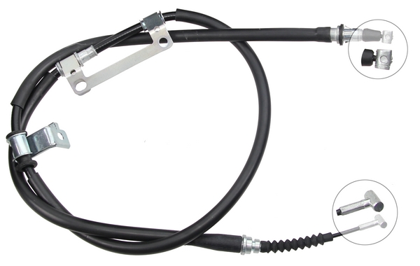 Tirette à câble, frein de stationnement | F.BECKER_LINE