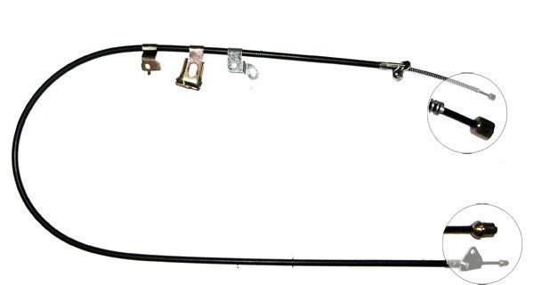 Tirette à câble, frein de stationnement | F.BECKER_LINE