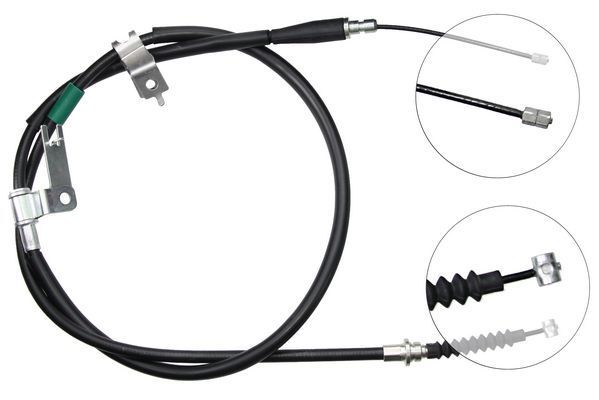 Tirette à câble, frein de stationnement | F.BECKER_LINE