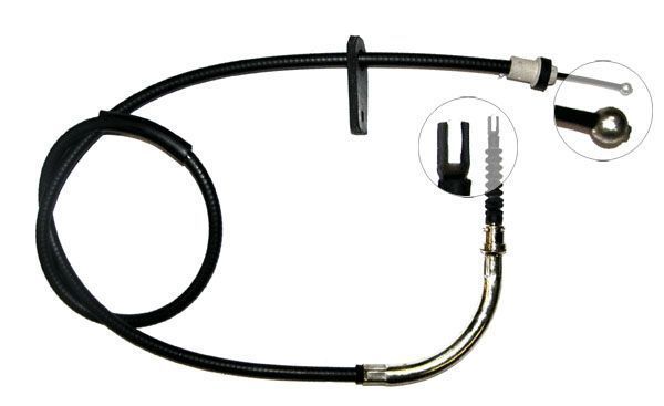 Tirette à câble, frein de stationnement | F.BECKER_LINE