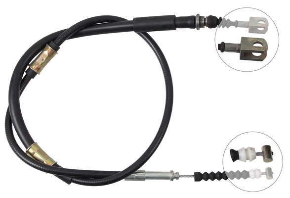 Tirette à câble, frein de stationnement | F.BECKER_LINE