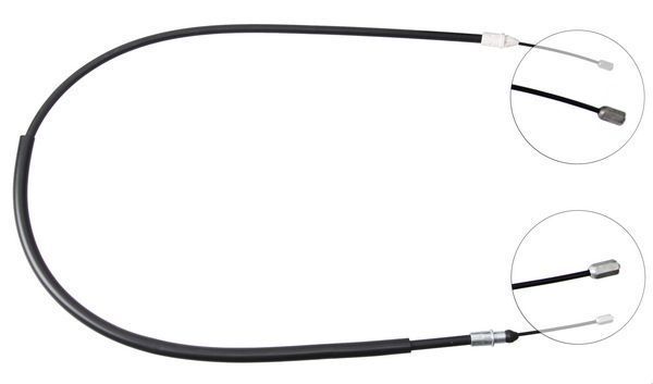 Tirette à câble, frein de stationnement | F.BECKER_LINE