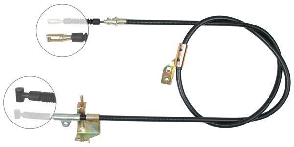 Tirette à câble, frein de stationnement | F.BECKER_LINE