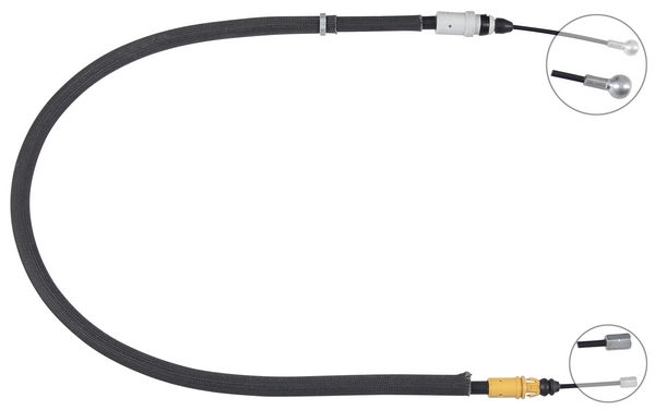 Tirette à câble, frein de stationnement | F.BECKER_LINE