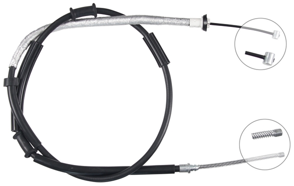 Tirette à câble, frein de stationnement | F.BECKER_LINE