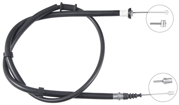 Tirette à câble, frein de stationnement | F.BECKER_LINE