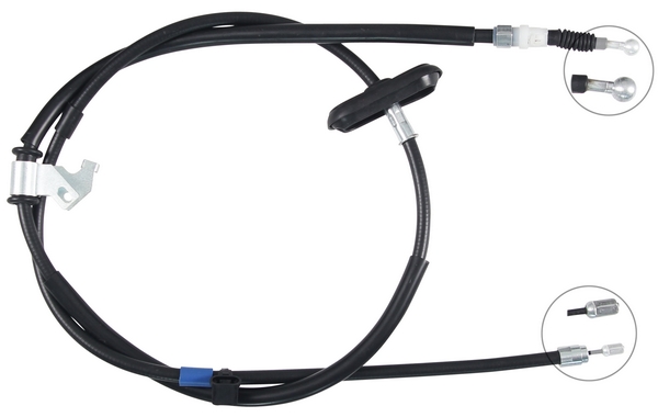 Tirette à câble, frein de stationnement | F.BECKER_LINE