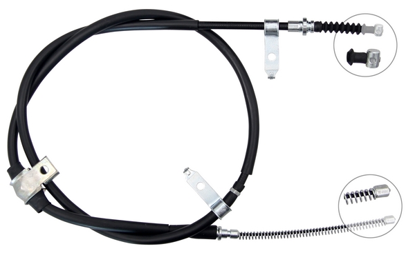 Tirette à câble, frein de stationnement | F.BECKER_LINE