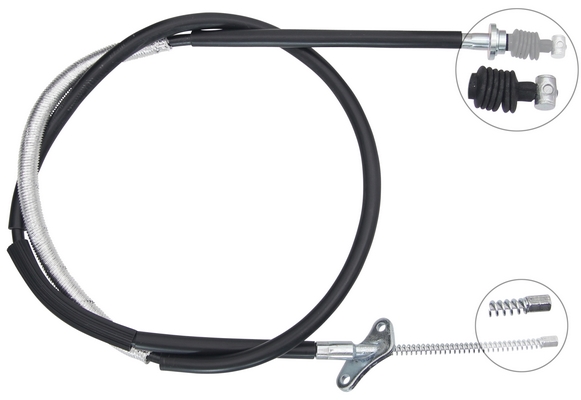 Tirette à câble, frein de stationnement | F.BECKER_LINE