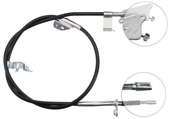 Tirette à câble, frein de stationnement | F.BECKER_LINE