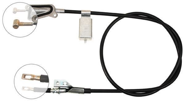 Tirette à câble, frein de stationnement | F.BECKER_LINE