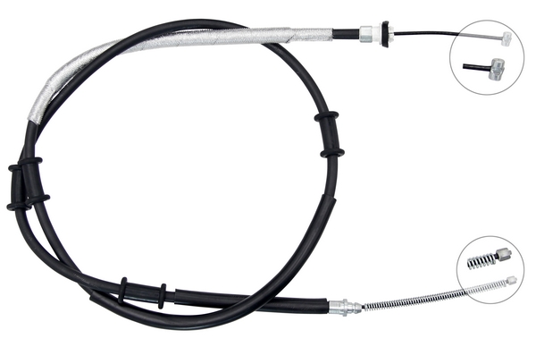 Tirette à câble, frein de stationnement | F.BECKER_LINE