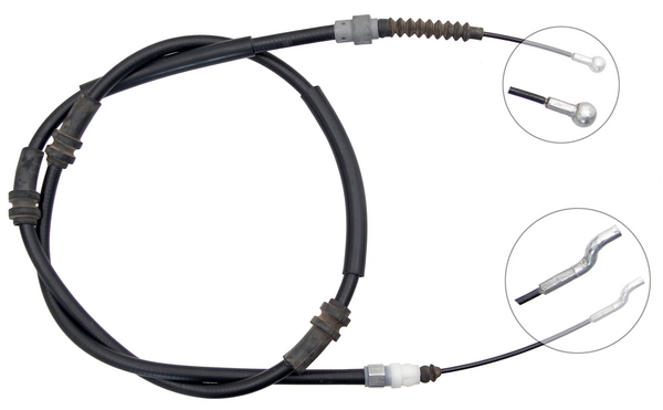 Tirette à câble, frein de stationnement | F.BECKER_LINE