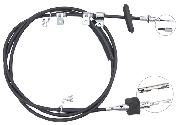 Tirette à câble, frein de stationnement | F.BECKER_LINE