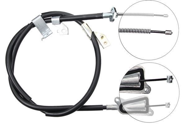 Tirette à câble, frein de stationnement | F.BECKER_LINE