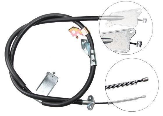 Tirette à câble, frein de stationnement | F.BECKER_LINE