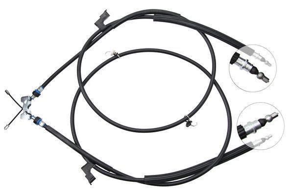 Tirette à câble, frein de stationnement | F.BECKER_LINE