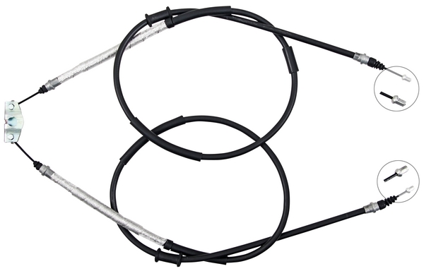 Tirette à câble, frein de stationnement | F.BECKER_LINE