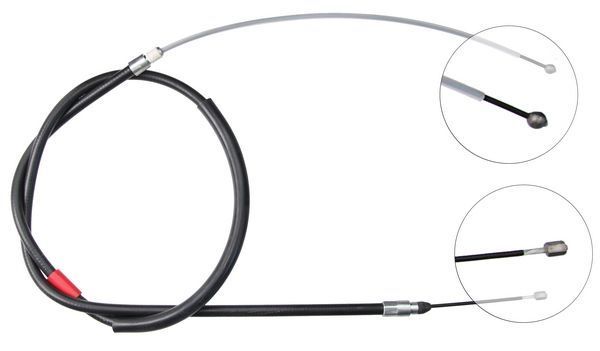 Tirette à câble, frein de stationnement | F.BECKER_LINE