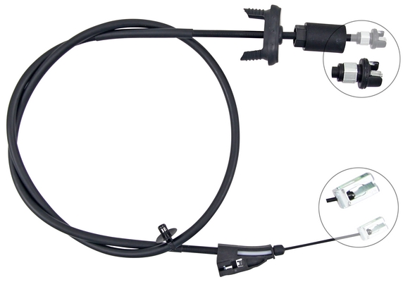 Tirette à câble, frein de stationnement | F.BECKER_LINE