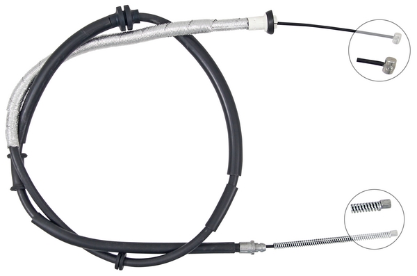 Tirette à câble, frein de stationnement | F.BECKER_LINE