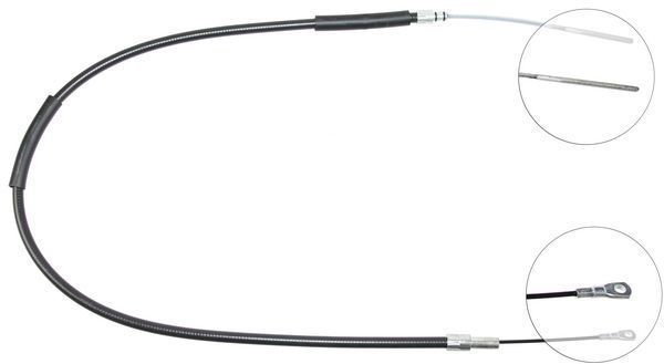 Tirette à câble, frein de stationnement | F.BECKER_LINE