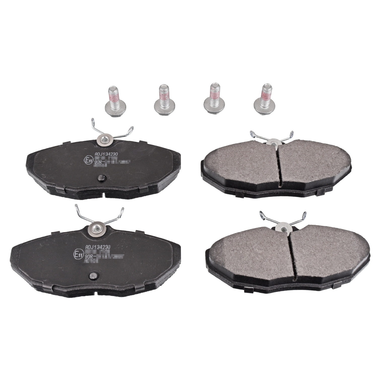 Jeu de 4 plaquettes de frein | BLUE PRINT