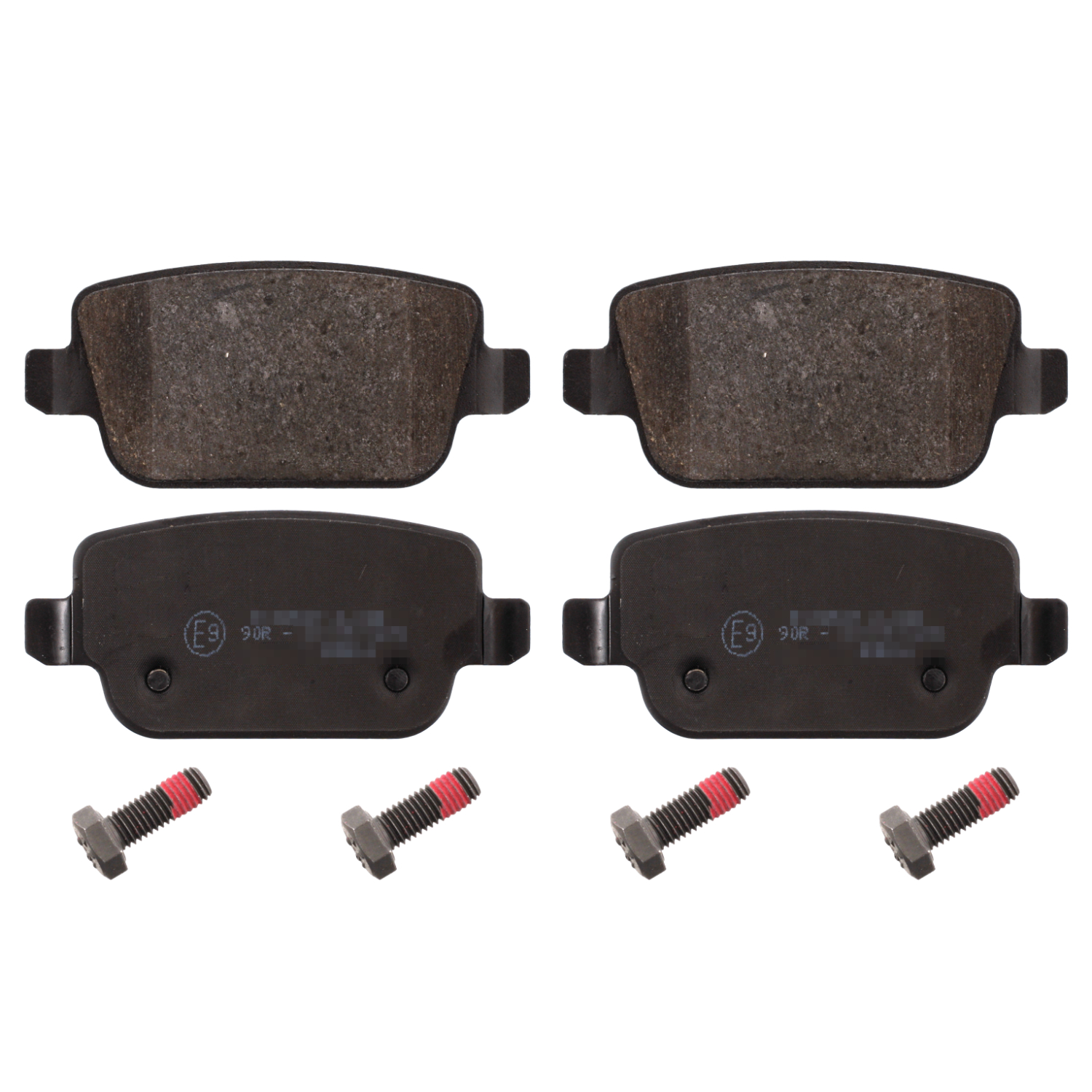 Jeu de 4 plaquettes de frein | BLUE PRINT