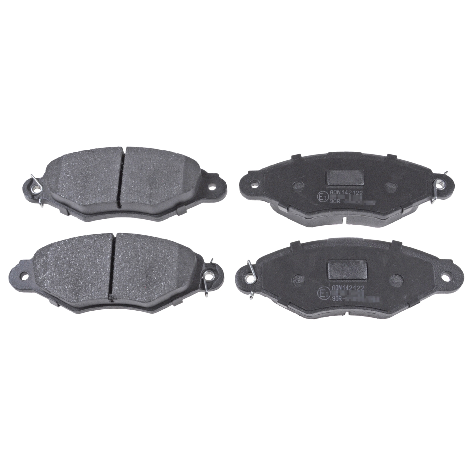 Jeu de 4 plaquettes de frein | BLUE PRINT