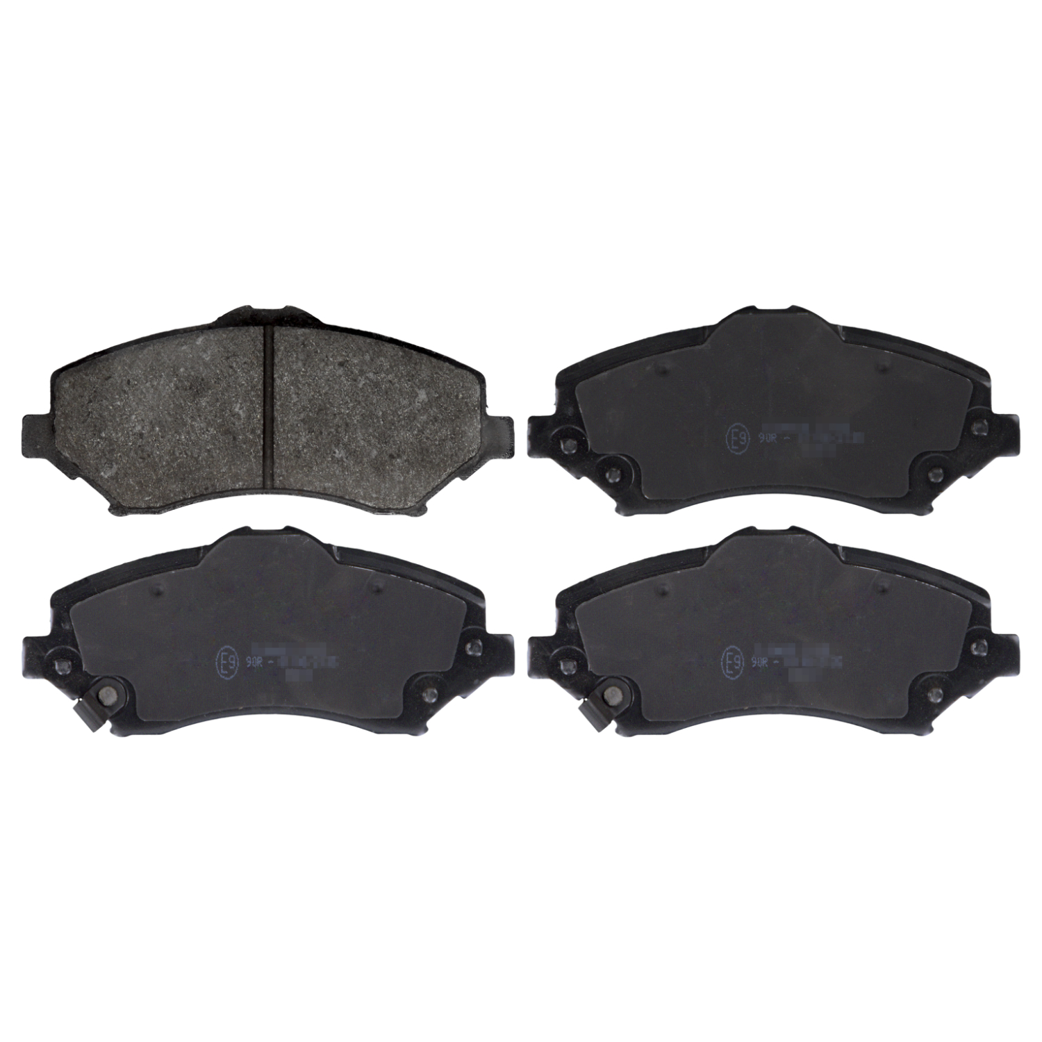 Jeu de 4 plaquettes de frein | BLUE PRINT