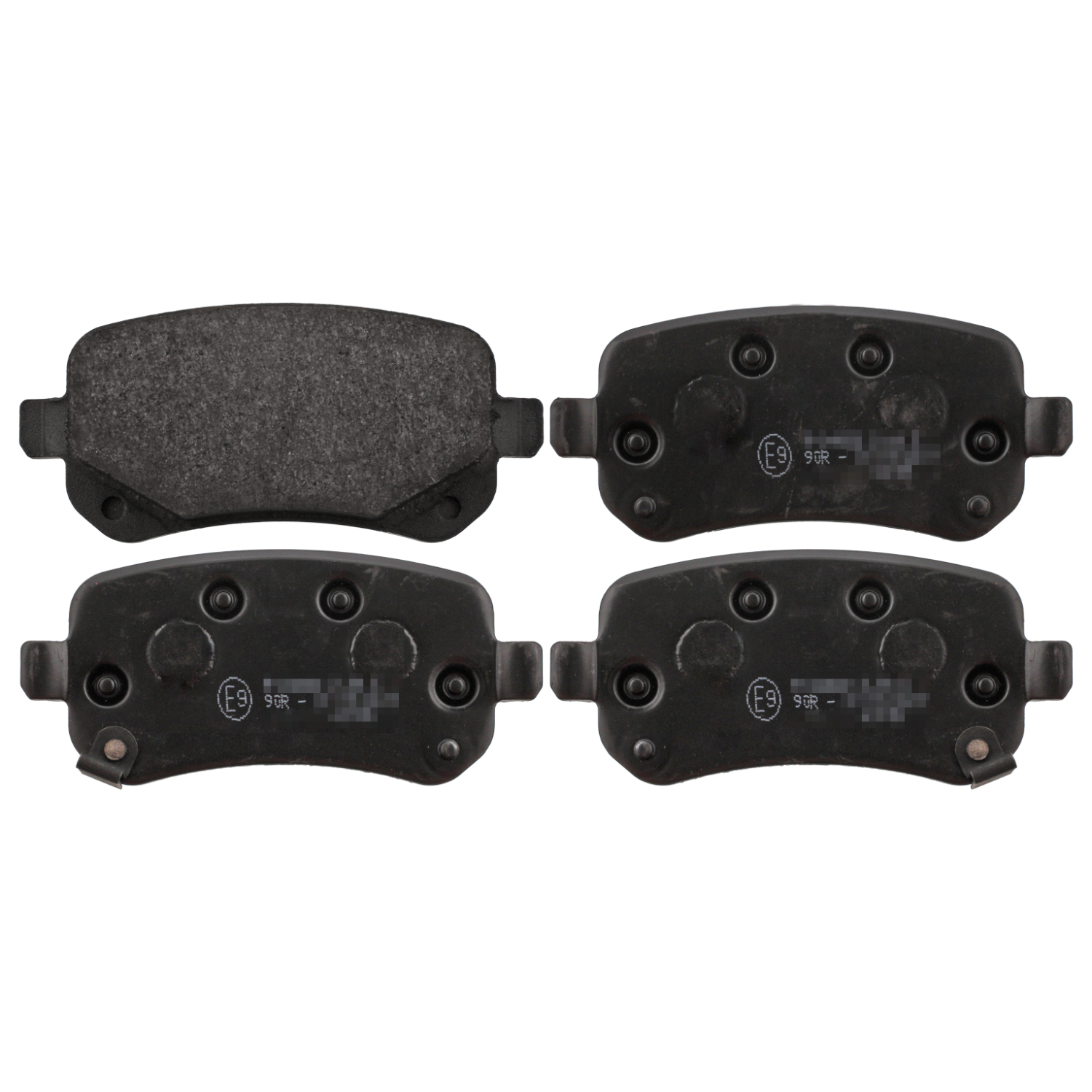 Jeu de 4 plaquettes de frein | BLUE PRINT