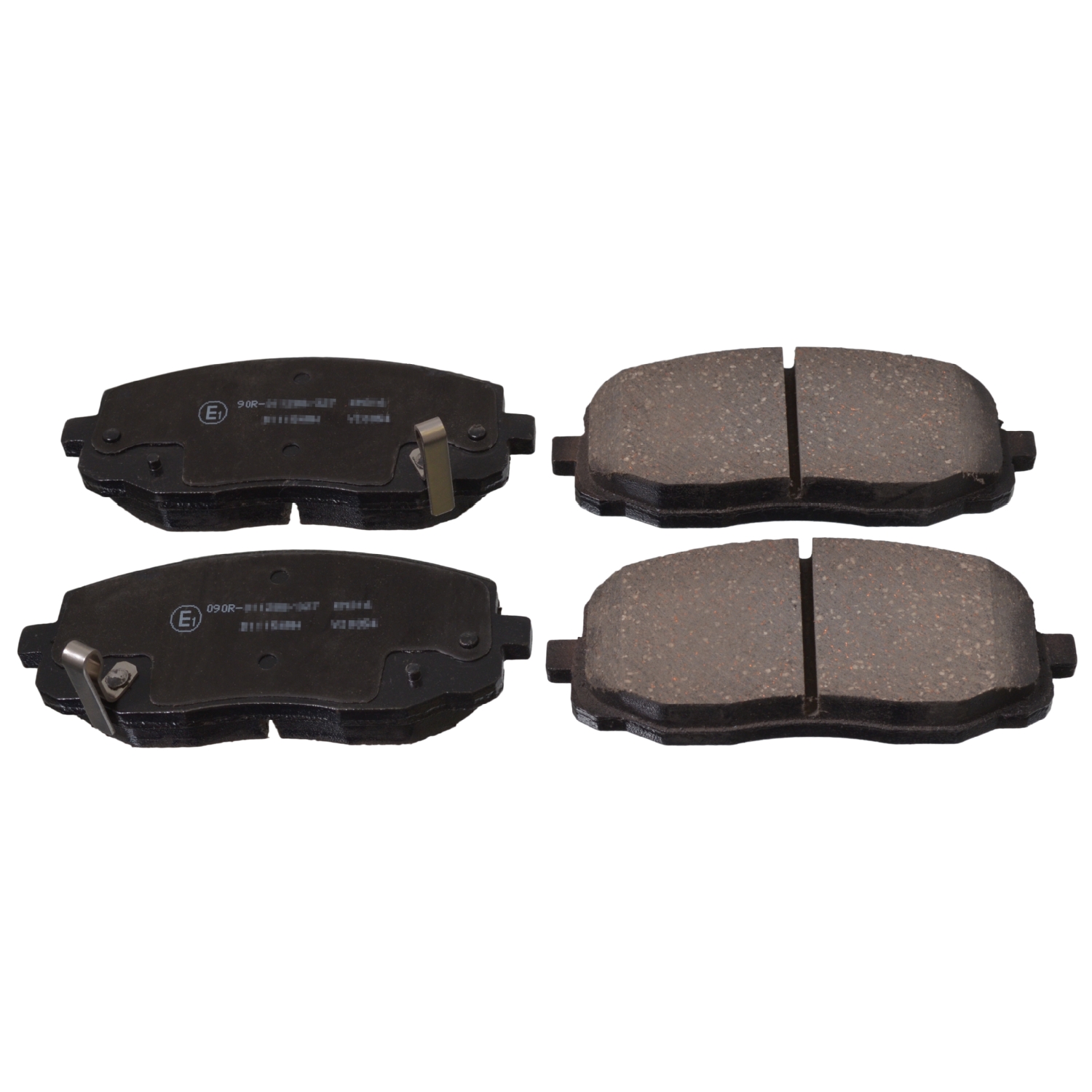 Jeu de 4 plaquettes de frein | BLUE PRINT