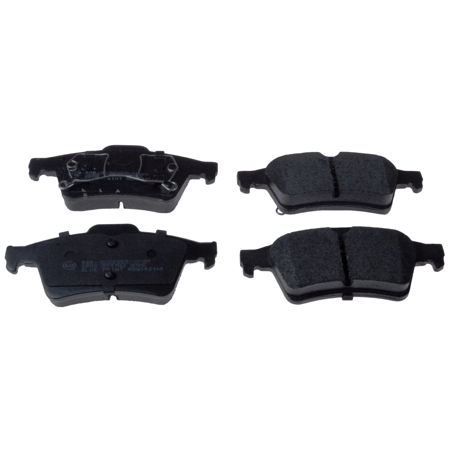 Jeu de 4 plaquettes de frein | BLUE PRINT