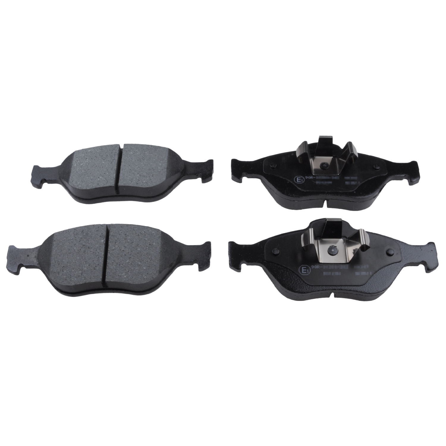 Jeu de 4 plaquettes de frein | BLUE PRINT