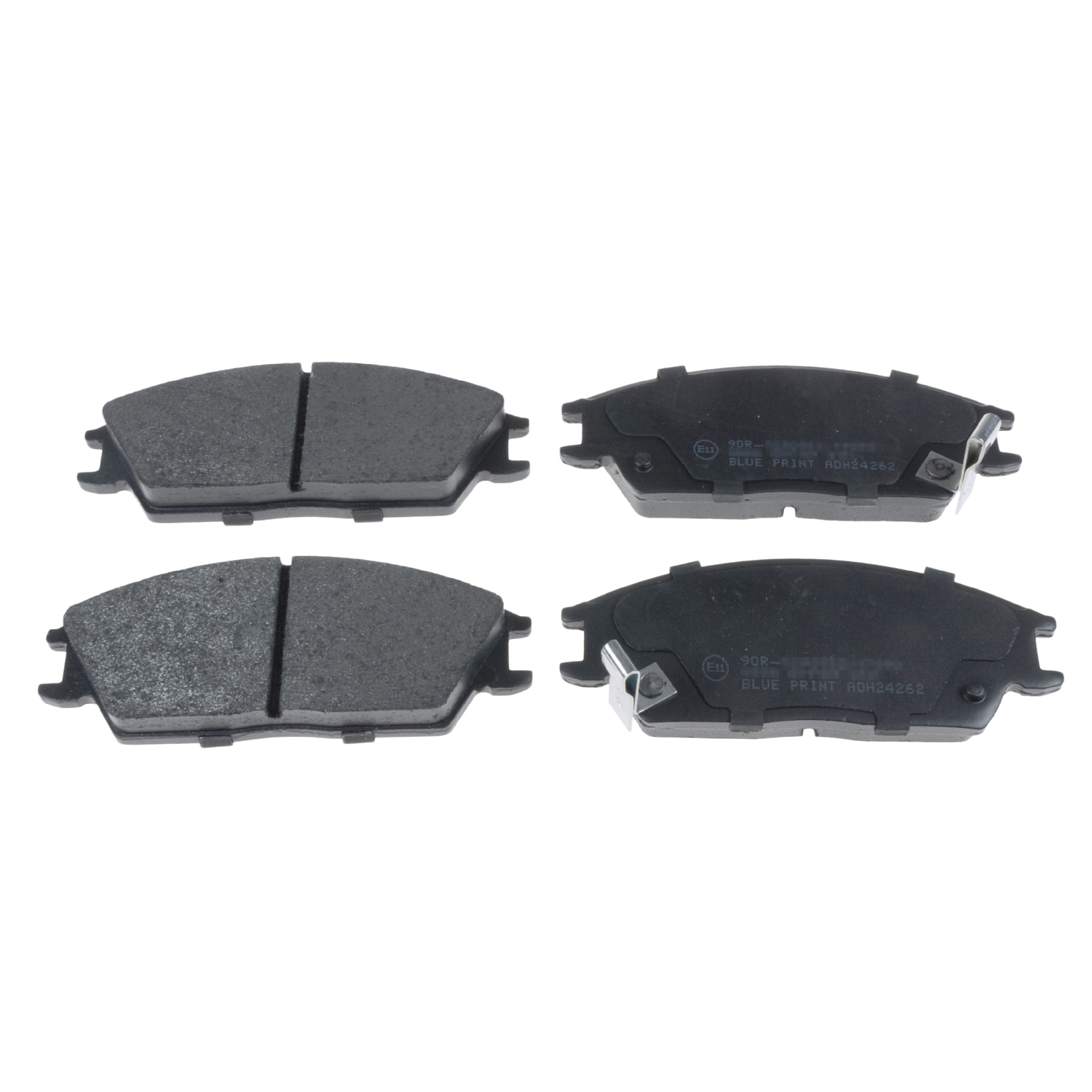 Jeu de 4 plaquettes de frein | BLUE PRINT