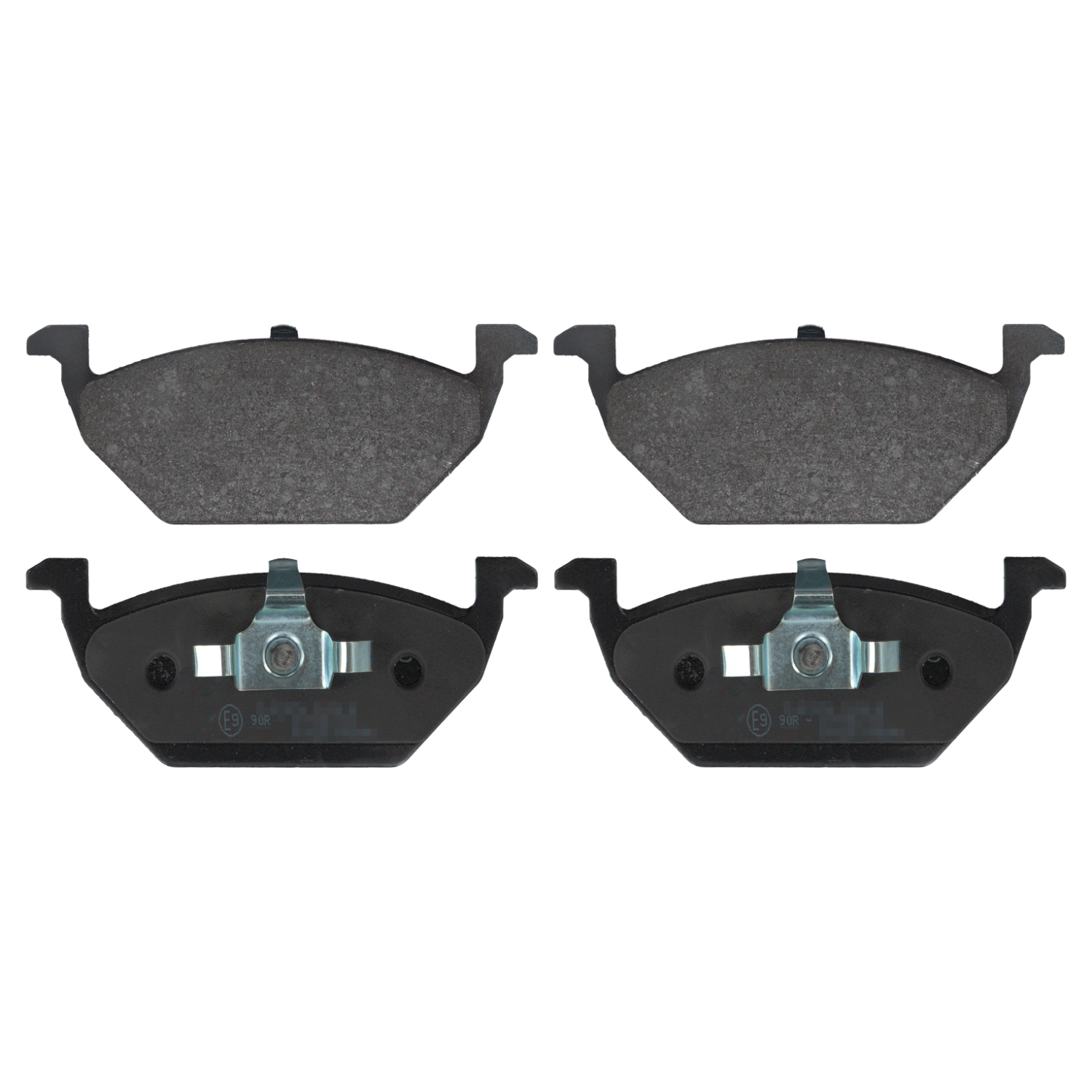 Jeu de 4 plaquettes de frein | BLUE PRINT