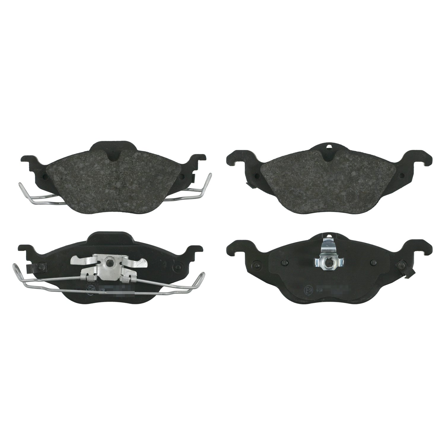 Jeu de 4 plaquettes de frein | BLUE PRINT