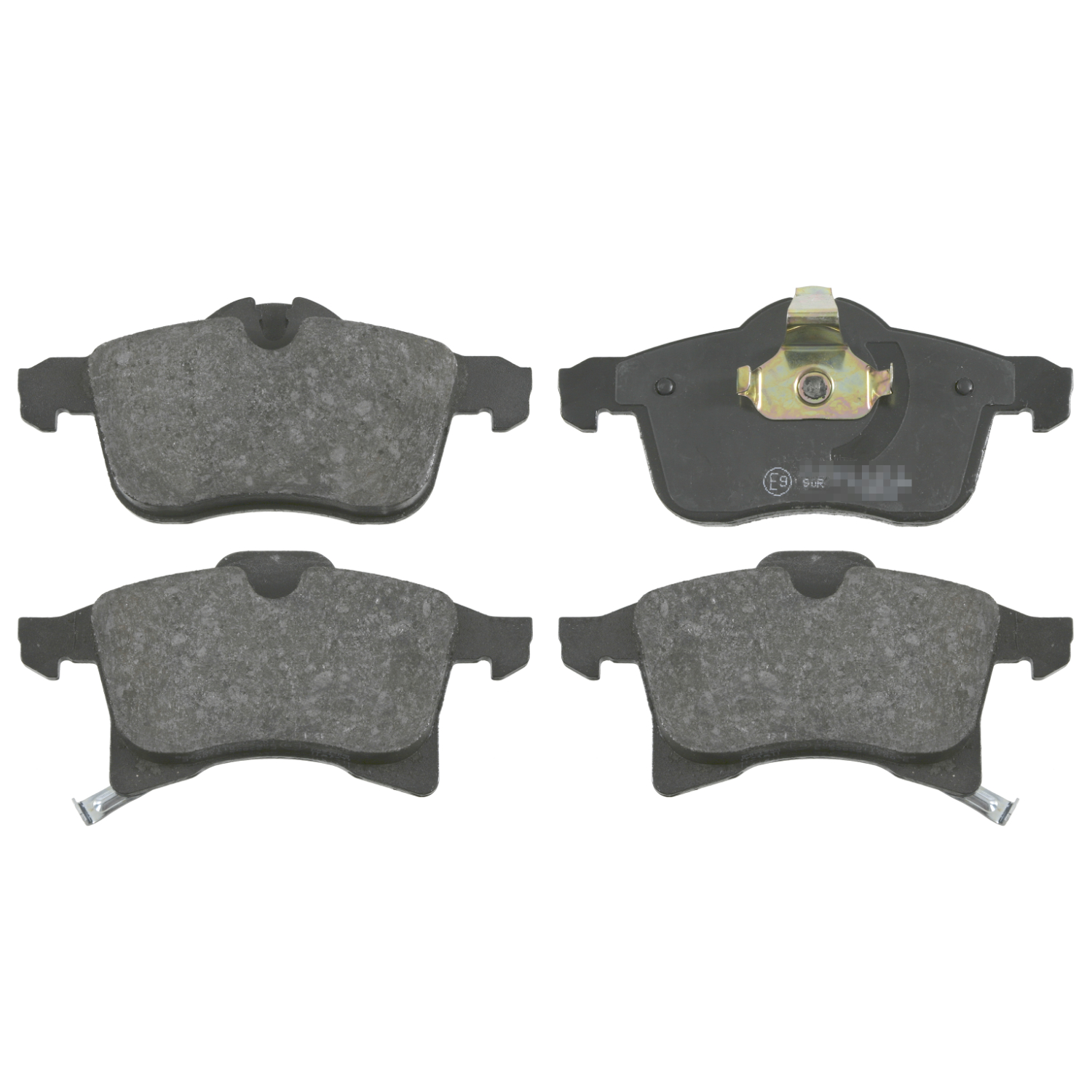 Jeu de 4 plaquettes de frein | BLUE PRINT