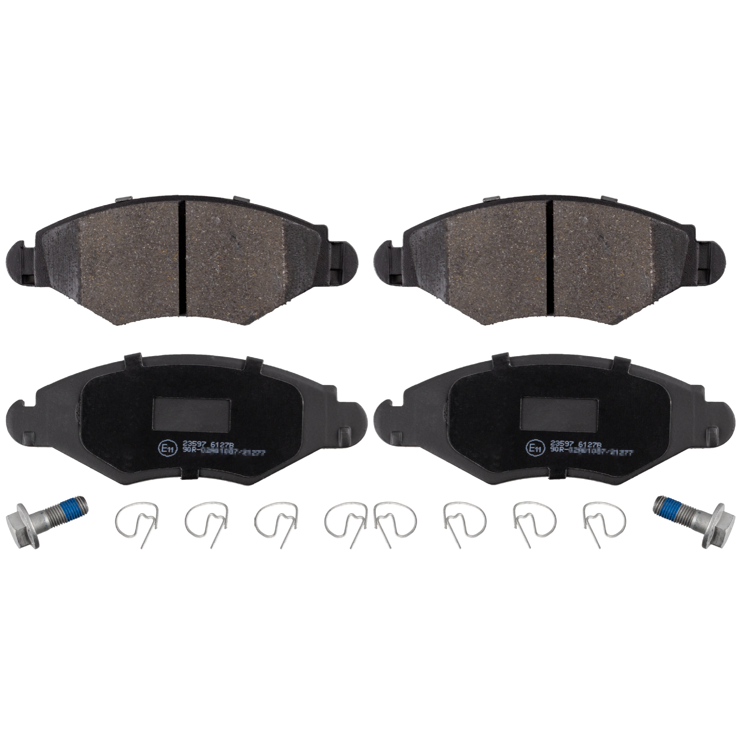 Kit de plaquettes de frein, frein à disque | BLUE PRINT