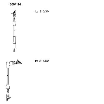 Kit de câbles d'allumage | BREMI