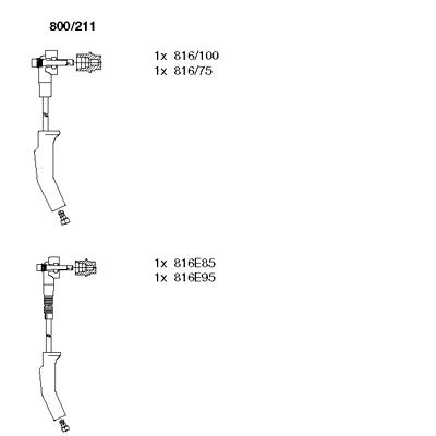 Kit de câbles d'allumage | BREMI