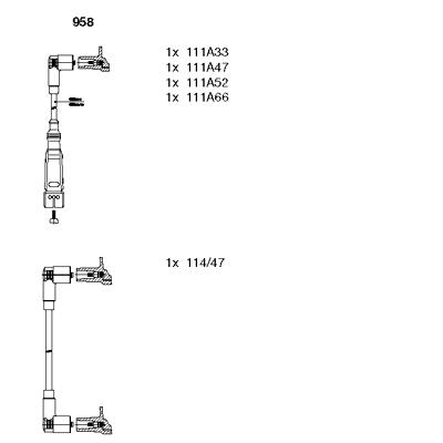 Kit de câbles d'allumage | BREMI