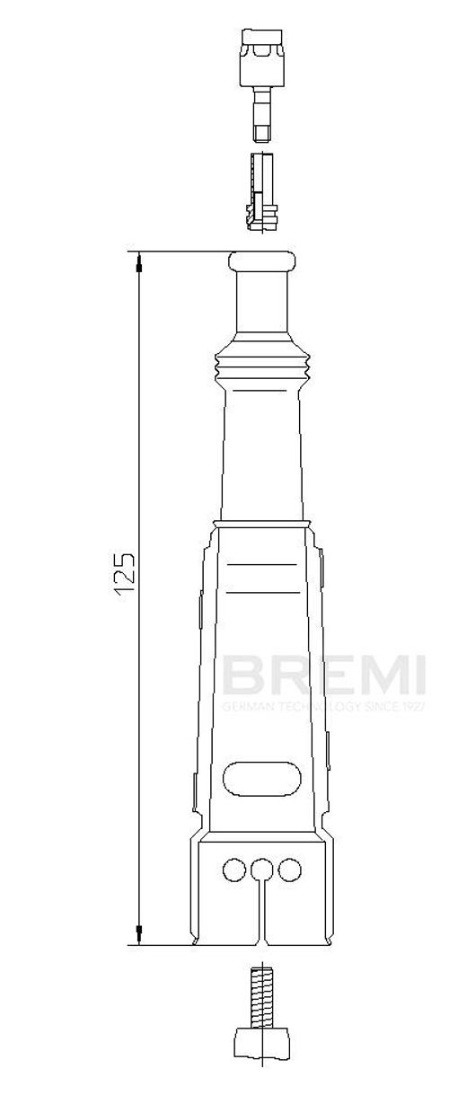 Image du produit pour Fiche, bougie d'allumage