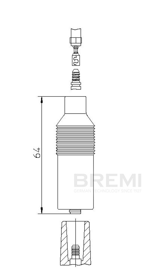 Image du produit pour Fiche, bobine d'allumage