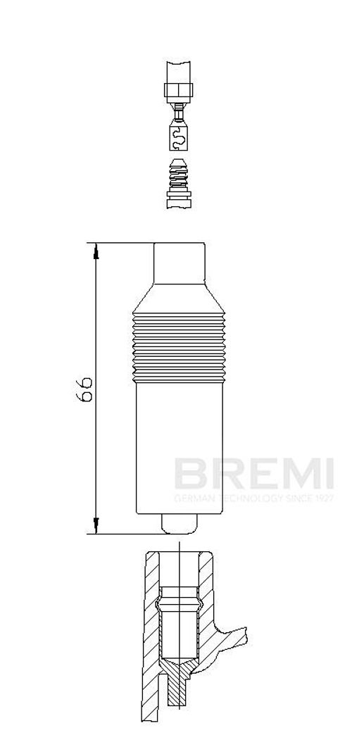 Image du produit pour Fiche, distributeur d'allumage
